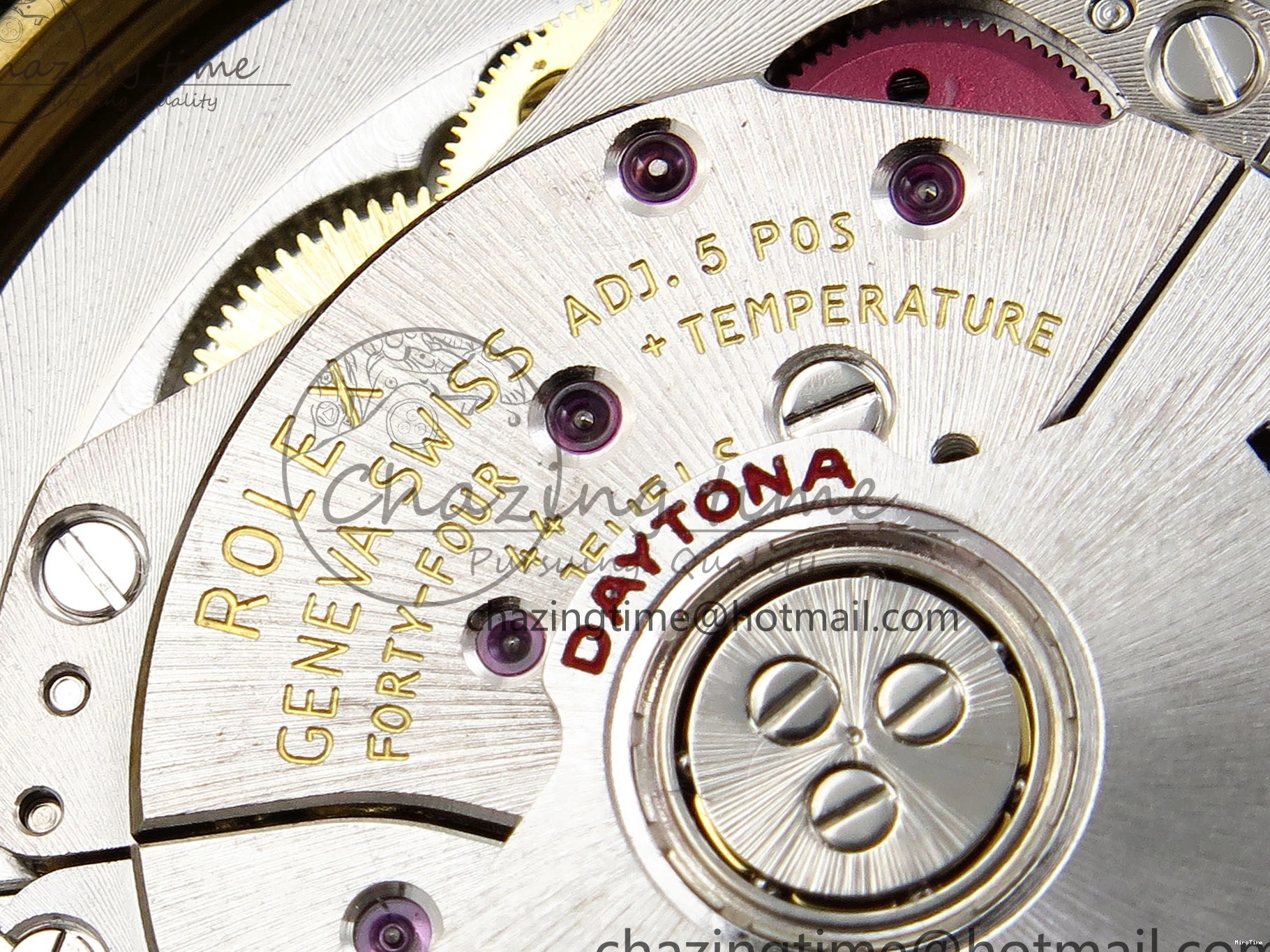 MiroTime 0104 ModernLook Daytona 116508 QF 1:1 Best Edition Green Dial on YG Bracelet SH4130 V3 (Gain Weight) 1724